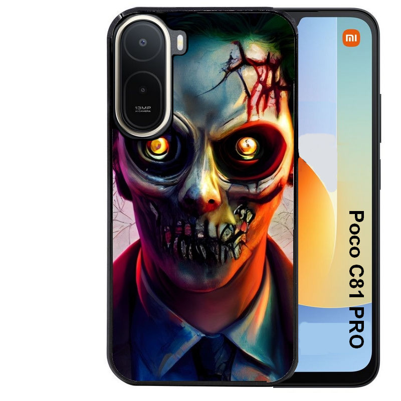 Coque pour POCO C81 PRO joker manga et zombie walking dead
