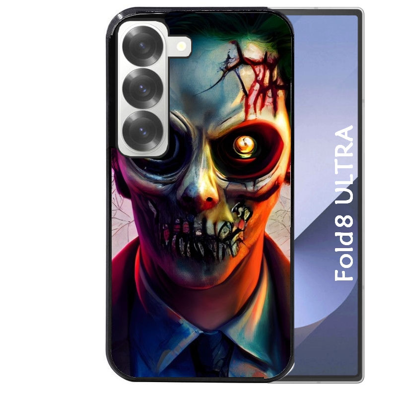 Coque pour Z FOLD 8 ULTRA joker manga et zombie walking dead