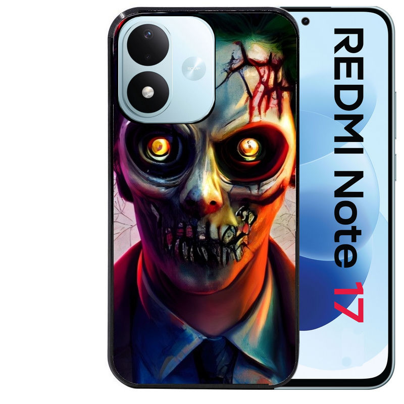 Coque pour Redmi Note 17 et PRO 4G 5G Max joker manga et zombie walking dead