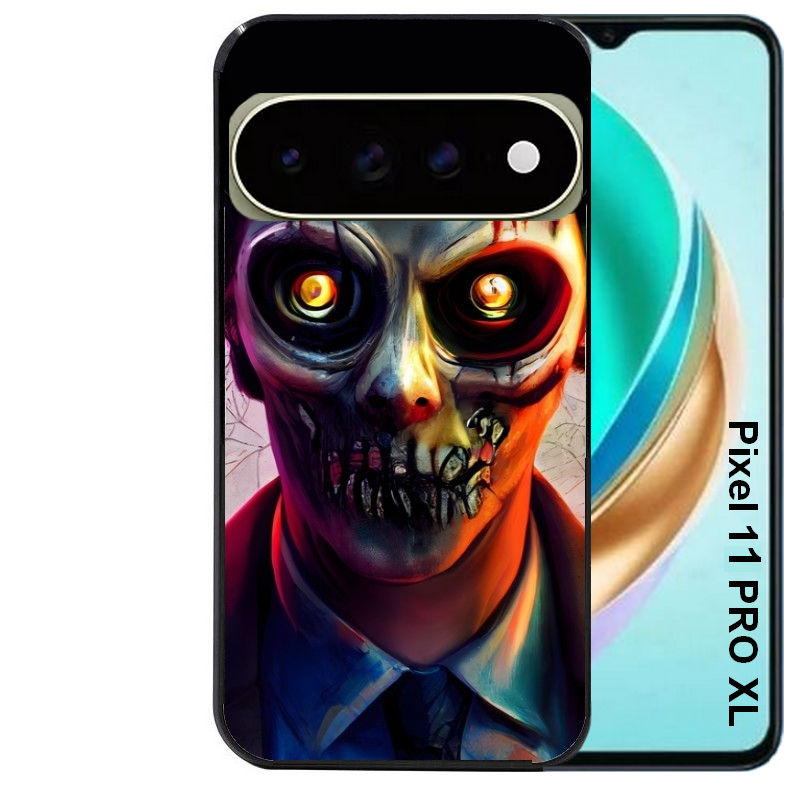 Coque pour Pixel 10 / 11 / PRO / XL joker manga et zombie walking dead