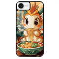 Coque noire taperso pour Iphone 17 17E AIR MAX PRO avec motif dragon ramen 3 protection antichoc personnalisée
