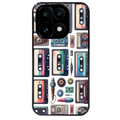Coque noire taperso pour OnePlus 15 avec motif cassette multi protection antichoc personnalisée