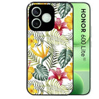 Coque pour Honor 600 LITE jungle et fleur hibiscus