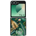 Coque pour Z FLIP 6 7 8 jungle dore