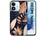 Coque pour Redmi Note 17 et PRO 4G 5G Max jungle et feuilles
