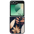 Coque pour Z FLIP 6 7 8 jungle et feuilles