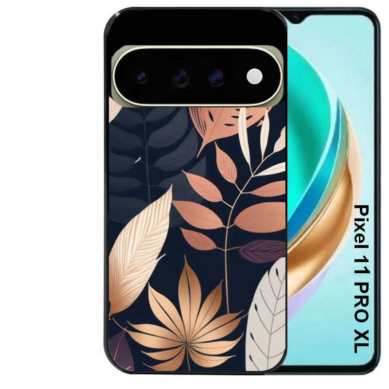 Coque pour Pixel 10 / 11 / PRO / XL jungle et feuilles