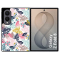 Coque pour Z FOLD 8 jungle et fleur rose