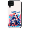 Coque noire taperso pour galaxy A22 A32 A52 A52S 4G 5G  avec motif anime casquette personnalise protection antichoc personnalisée