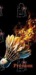 Badminton flamme
