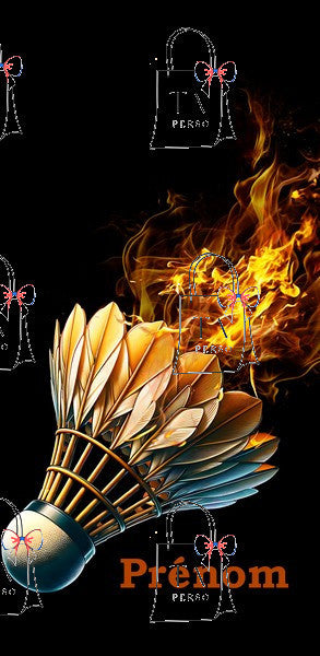 Badminton flamme