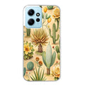 Coque taperso pour Redmi Note 12 4G 5G PRO 4G avec motif cactus et succulent protection antichoc personnalisée