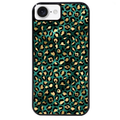 Coque noire taperso pour Iphone 17 17E AIR MAX PRO avec motif leopard vert protection antichoc personnalisée