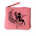 Porte monnaie personnalisé fee astro en feutrine en feutrine