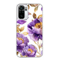 Coque taperso pour Redmi Note 10 4G 5G PRO 10S avec motif fleur pivoine protection antichoc personnalisée