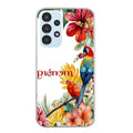 Coque taperso pour Galaxy A13 4G et 5G A23 A53 avec motif perroquet personnalisee protection antichoc personnalisée