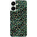 Coque taperso pour POCO C65 4G avec motif leopard vert protection antichoc personnalisée
