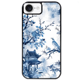 Coque noire taperso pour Iphone 17 17E AIR MAX PRO avec motif japan art protection antichoc personnalisée