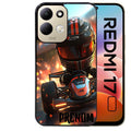Coque pour Redmi 17 et 17C 4G 5G personnalisée karting F1