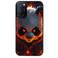 Coque noire taperso pour OPPO Reno 8 LITE avec motif panda very angry protection antichoc personnalisée