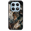 Coque noire taperso pour POCO M8 5G et PRO 5G avec motif spartan guerrier protection antichoc personnalisée