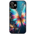Coque noire taperso pour OPPO A5 PRO 4G et 5G avec motif papillon arc protection antichoc personnalisée