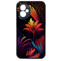 Coque noire taperso pour Honor 400 et Lite Pro Smart avec motif tropical jaune protection antichoc personnalisée