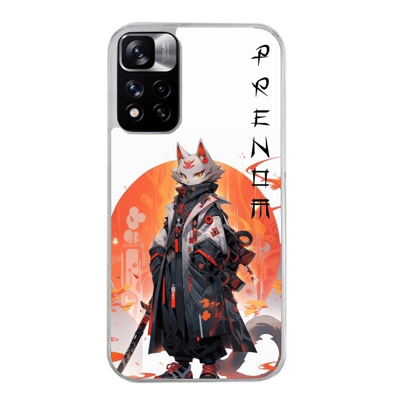 Coque taperso pour Redmi Note 10 4G 5G PRO 10S avec motif anime chat japan personnalise protection antichoc personnalisée