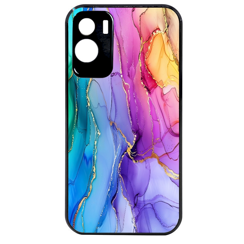 Coque noire taperso pour Honor 70 LITE 90 et LITE avec motif marbre tie dye protection antichoc personnalisée
