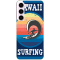 Coque taperso pour galaxy S21 et PLUS ULTRA FE avec motif hawaii et surf protection antichoc personnalisée