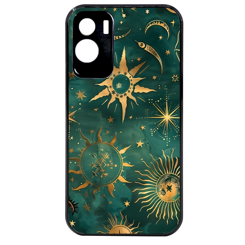 Coque noire taperso pour Honor 70 LITE 90 et LITE avec motif lune et astro protection antichoc personnalisée