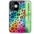 Coque noire pour Honor 600 LITE avec motif leopard arc protection antichoc personnalisée