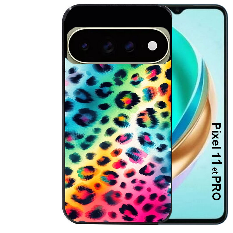 Coque pour Pixel 10 / 11 / PRO / XL leopard arc