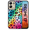 Coque pour Redmi 17 et 17C 4G 5G leopard arc