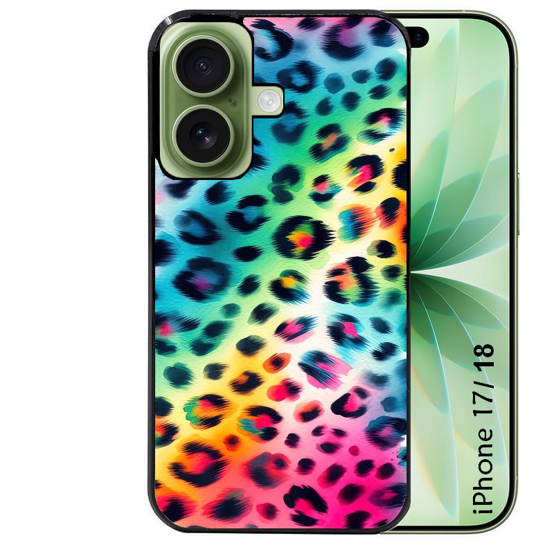 Coque pour Iphone 18 / PRO / PRO MAX / 18E leopard arc