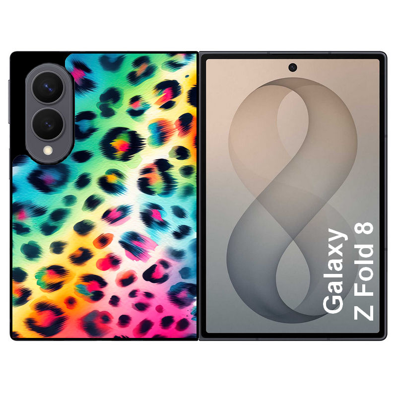 Coque pour Z FOLD 8 leopard arc