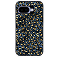 Coque pour Pixel 8A 9A 10A leopard bleu