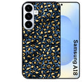 Coque pour Galaxy A08 A18 A28 A38 A58 leopard bleu