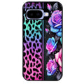 Coque pour Pixel 8A 9A 10A leopard et fleur