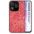 Coque pour Honor 600 SMART leopard fuschia