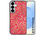 Coque pour Galaxy A08 A18 A28 A38 A58 leopard fuschia