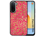 Coque pour POCO C81 PRO leopard fuschia