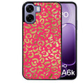Coque pour Oppo A6 A6 A6K leopard fuschia