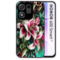 Coque pour Honor 600 SMART leopard hibiscus
