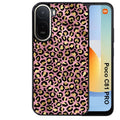 Coque pour POCO C81 PRO leopard rose