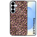 Coque pour Galaxy A08 A18 A28 A38 A58 leopard rose