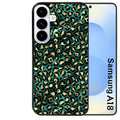 Coque pour Galaxy A08 A18 A28 A38 A58 leopard vert
