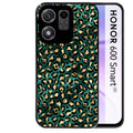 Coque pour Honor 600 SMART leopard vert