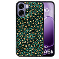 Coque pour Oppo A6 A6 A6K leopard vert