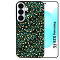 Coque pour Galaxy S26 et PLUS ULTRA FE leopard vert